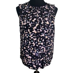 NWT Rebecca Taylor Silk Top 4 D253